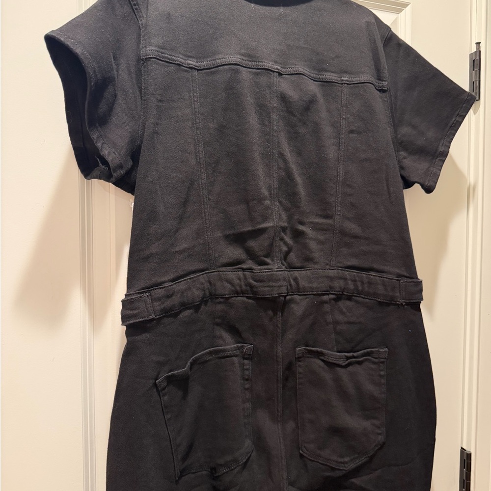 Good American Fit for Success Women's Denim Jumpsuit - Picture 5 of 7